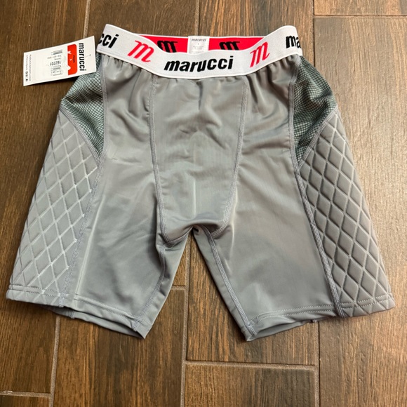 Marucci Other - NWT Marucci padded slider baseball short for men size S